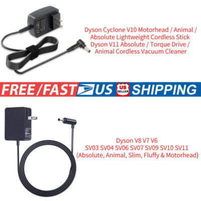 Wall Charger for Dyson V11 V10 V8 V7 V6 Vacuum Cleaner Battery Power Supply Cord