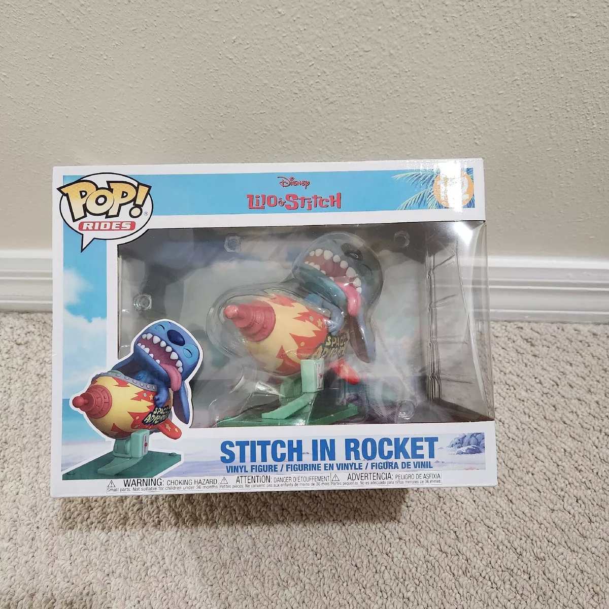 Funko POP! Rides: Lilo & Stitch- Stitch in Rocket Figure