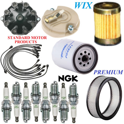 Tune Up Kit Filters Cap Wire Plugs For CHEVY EL CAMINO V8 7.4L; W/O High 1974