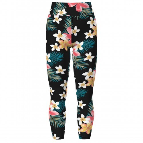 TC2 Lularoe Leggings Tropical Floral Hawaiian on Black Gr. 18+ NEU 132349 - Bild 1 von 2