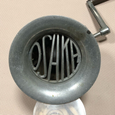 OSAKA Fire Truck Hand Crank Siren Vintage Japanese Rare Manual