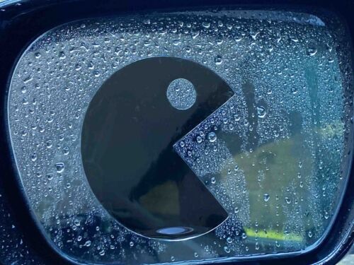 PAC-MAN Customized Video Game Transparent decal car side Mirror Peeker 2 pcs - Picture 2 of 4