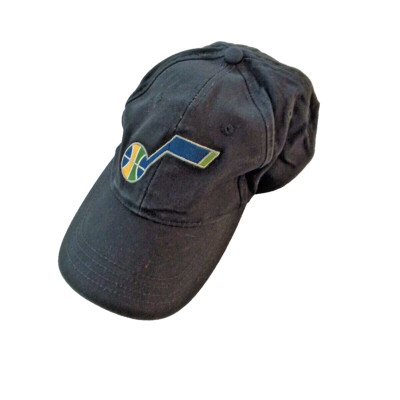 ROOT SPORT Utah Jazz Embroidered Relaxed Men Strap-Back Hat One Size Black