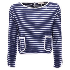 2777X maglia bimba TWIN-SET SIMONA BARBIERI GIRL t-shirt blue
