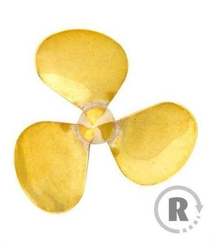Hélice Bateau Modèle Réduit Krick Raboesch MS-Propeller 4 Pales 80 Mm - M5, Droite