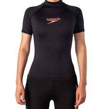 Speedo Rashguard Unentbehrlicher weiblicher Schwimmshirt UPF 50+ Sonnenschutz