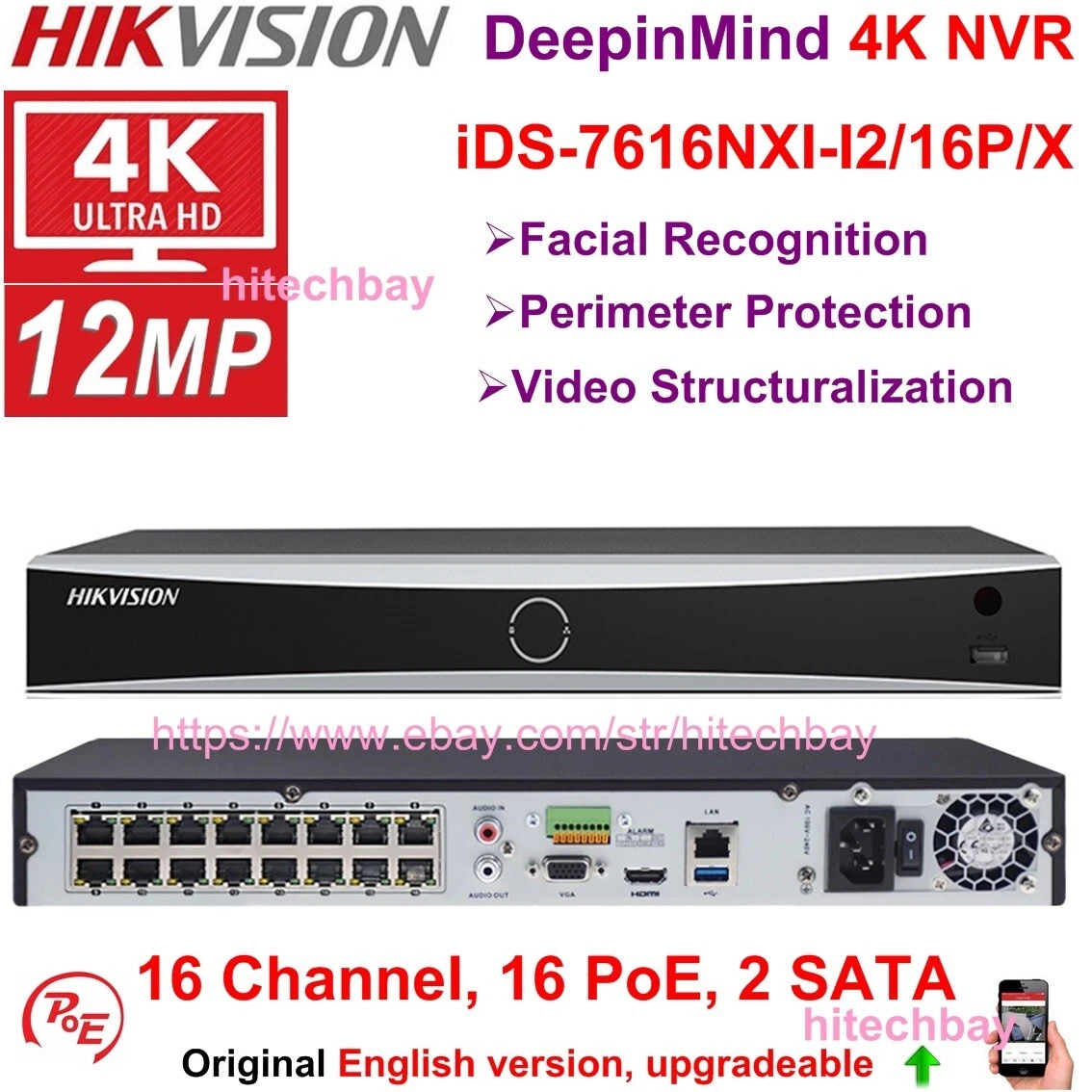 Hikvision nvr hotsell face detection
