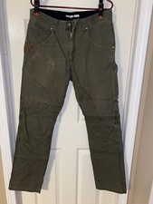 Wrangler Riggs Workwear Pants - 34x34 - Green - Preowned