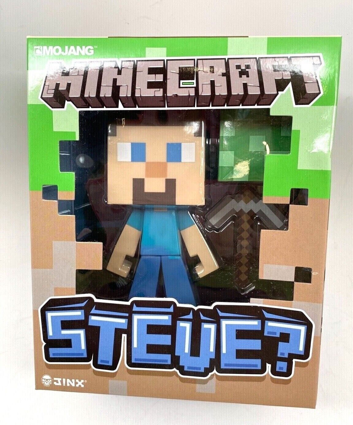 Kit Boneco Minecraft Steve Diamond + Creeper c/ Bloco - Jinx em Promoção na  Americanas