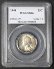 1948 MS-66 PCGS TONED WASHINGTON QUARTER