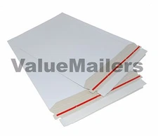 1000 6x8 RIGID PHOTO DOCUMENT CARD MAILERS ENVELOPES STAY FLATS 100% RECYCLABLE