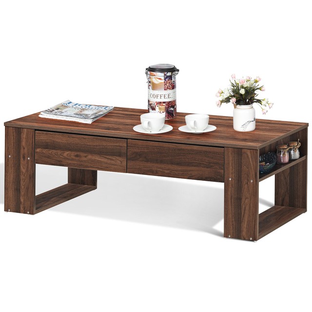 lipper childrens walnut rectangle table and 4 chairs