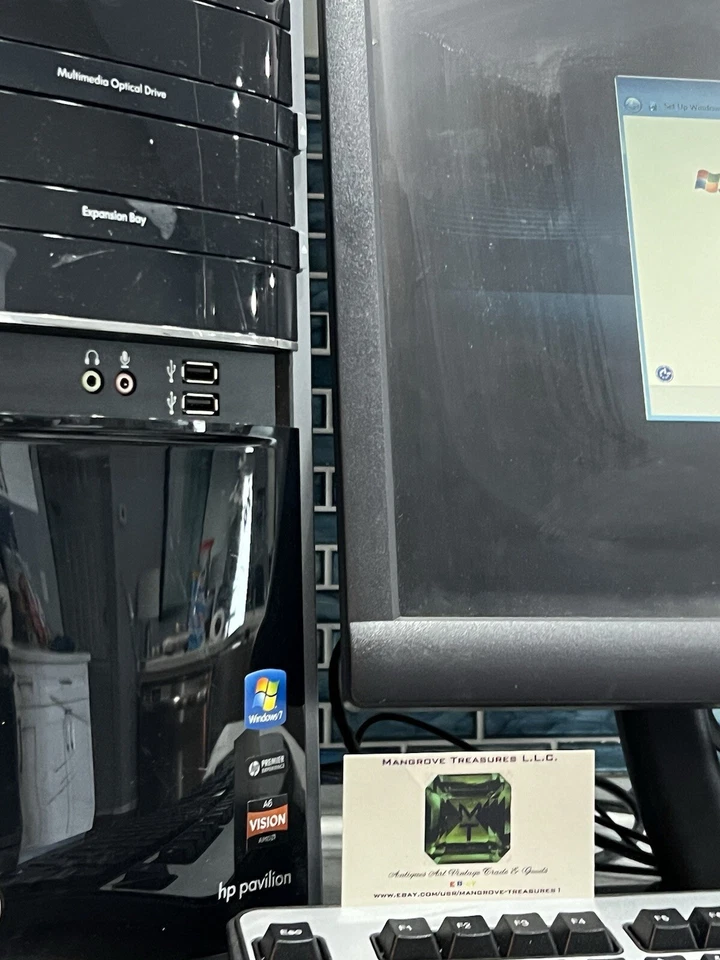 HP Pavilion p7-1257cb AMD QUAD-Core A6-3620 PC -Dell 19" Monitor E193FPP - Image 3 of 4