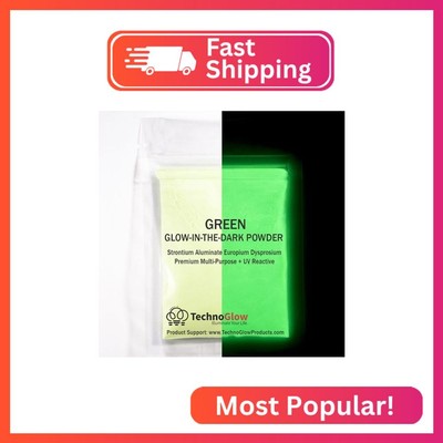 Techno Glow in the Dark & UV Reactive Powder - Multipurpose PRO-Series - Natural