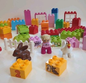LEGO DUPLO: All-in-One-Pink-Box-of-Fun (10571)