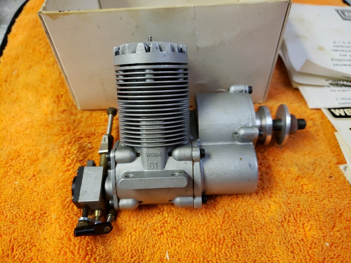 Webra Engine - Webra 61 Speed Gear Reduction 1:1.66 RC 10 ccm