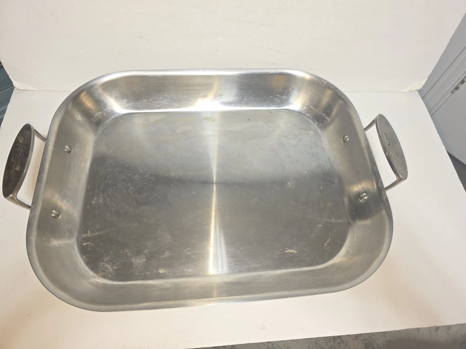 All-Clad Stainless-Steel Roasting Pan No.2881313 Made In USA
Opens in a new window or tab