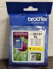 Brother LC3013Y XL Yellow Ink Cartridge High Yield LC3013 03/2028