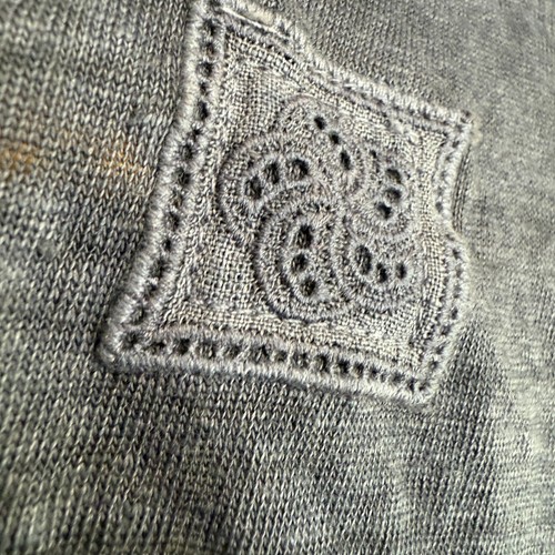 120% Lino Tunic Dress Womens Small 100% Flax Linen Button Up Navy Italian $325 - Picture 11 of 16