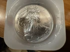 ASE AMERICAN SILVER EAGLES US MINT ROLL OF 20 2015 UNCIRCULATED .999 FINE SILVER