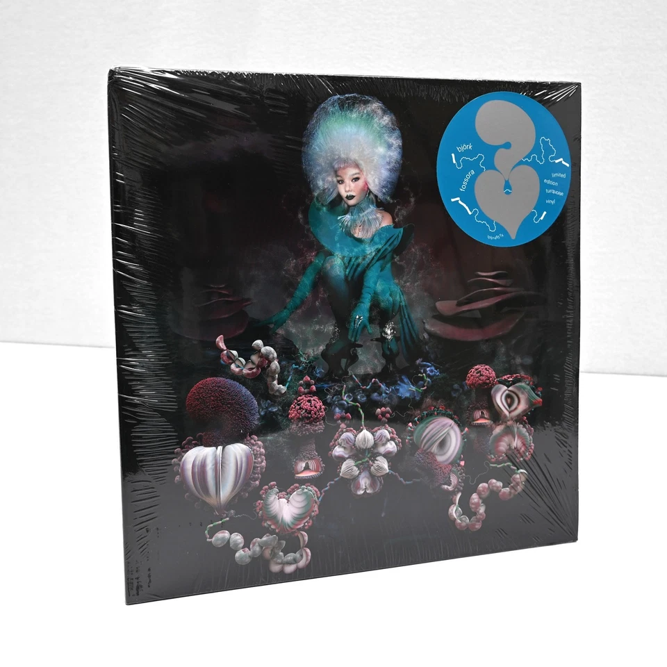 Bjork - Fossora Limited Edition Turquoise Colored Vinyl -- New Sealed - Image 2 of 4