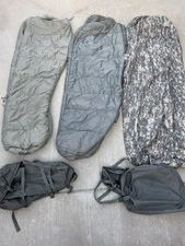US Military 5-Piece Modular Sleep System MSS ACU Sleeping Bag Set Army Gear