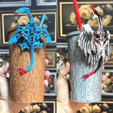 2025 Avatar Fire And Ash Light Up Tumbler Cup Combo, Brand New Collectibles Gift