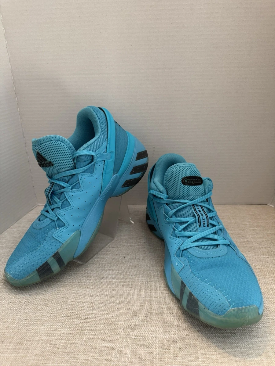 Adidas Blue Glow D.O.N. Issue 2 Crayola Basketball Shoes Size 9 NO BOX adidas D.O.N. Issue #2 Crayola Signal Cyan Men main image 2