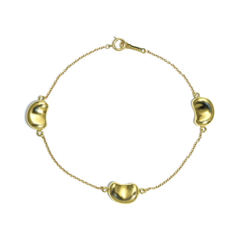 TIFFANY & Co. Bean Design Bracelet 750YG P0061255 | eBay