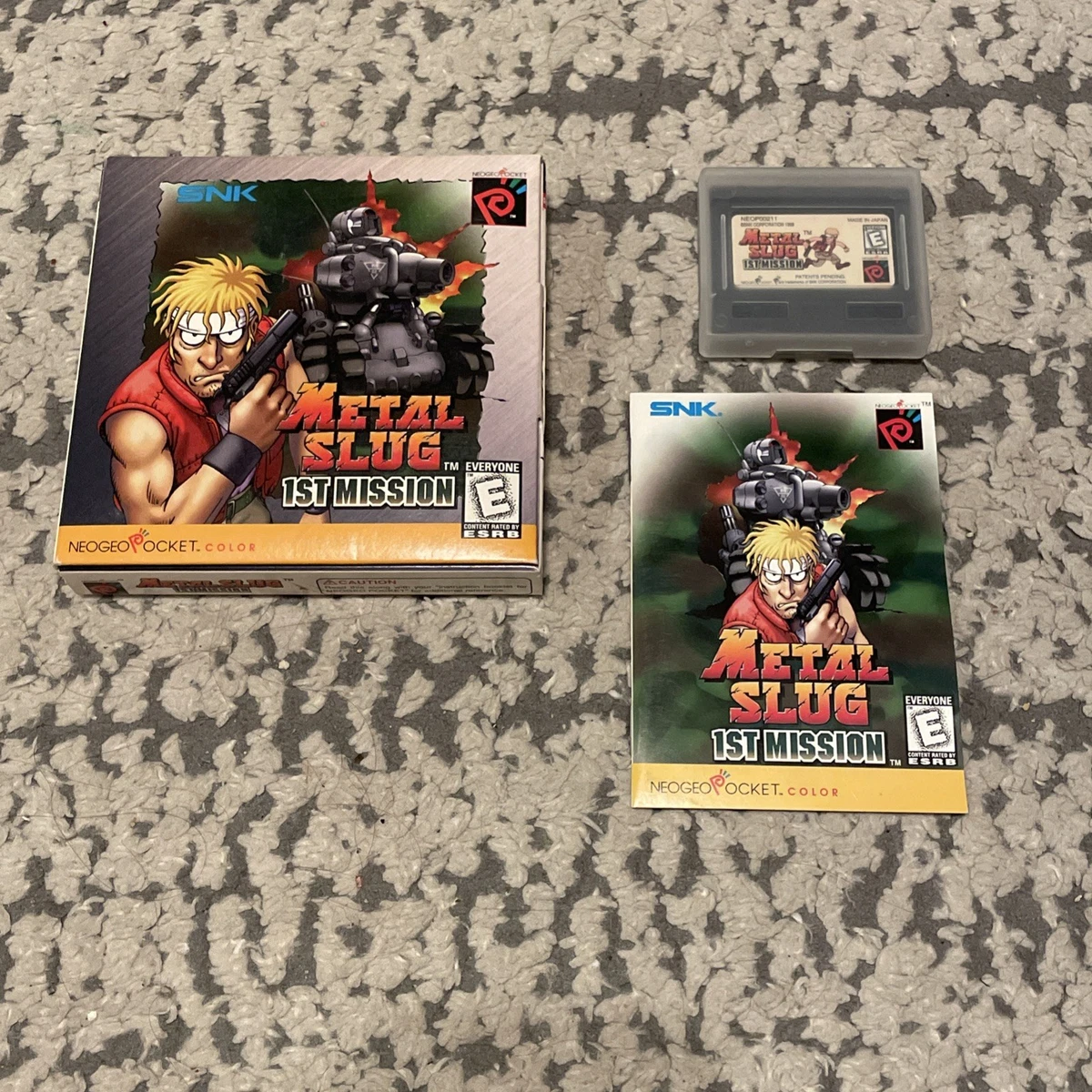 Neo Geo Pocket Color Metal Slug: 1st Mission Video Games for sale