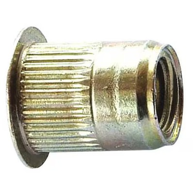 Avk Als4t-420-165 Rivet Nut, 1/4''-20 Thread Size, 0.5 In Flange Dia., 0.58 In