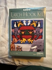 Natura Latch Hook Kit Noah's Ark unopened