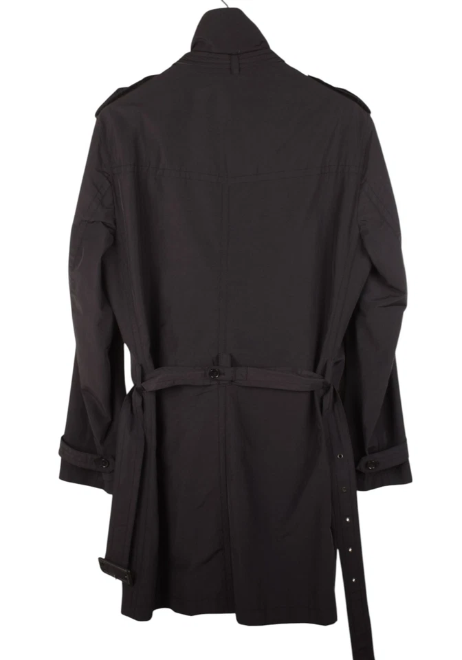 Оригинальный Dolce & Gabbana мужчин Тренч с кожаными деталями размер 52 H5541 - Изображение 3 из 4