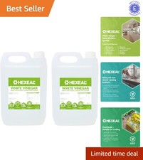 Versatile 10L Pack of Food Grade White Vinegar – Ideal for Home & Kitchen 1.30 per litre