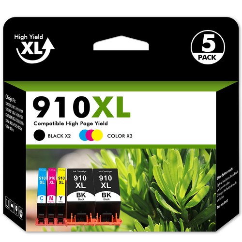 910XL Ink Cartridges W/Chip for HP OfficeJet Pro 8010 8015 8020 8022 ...