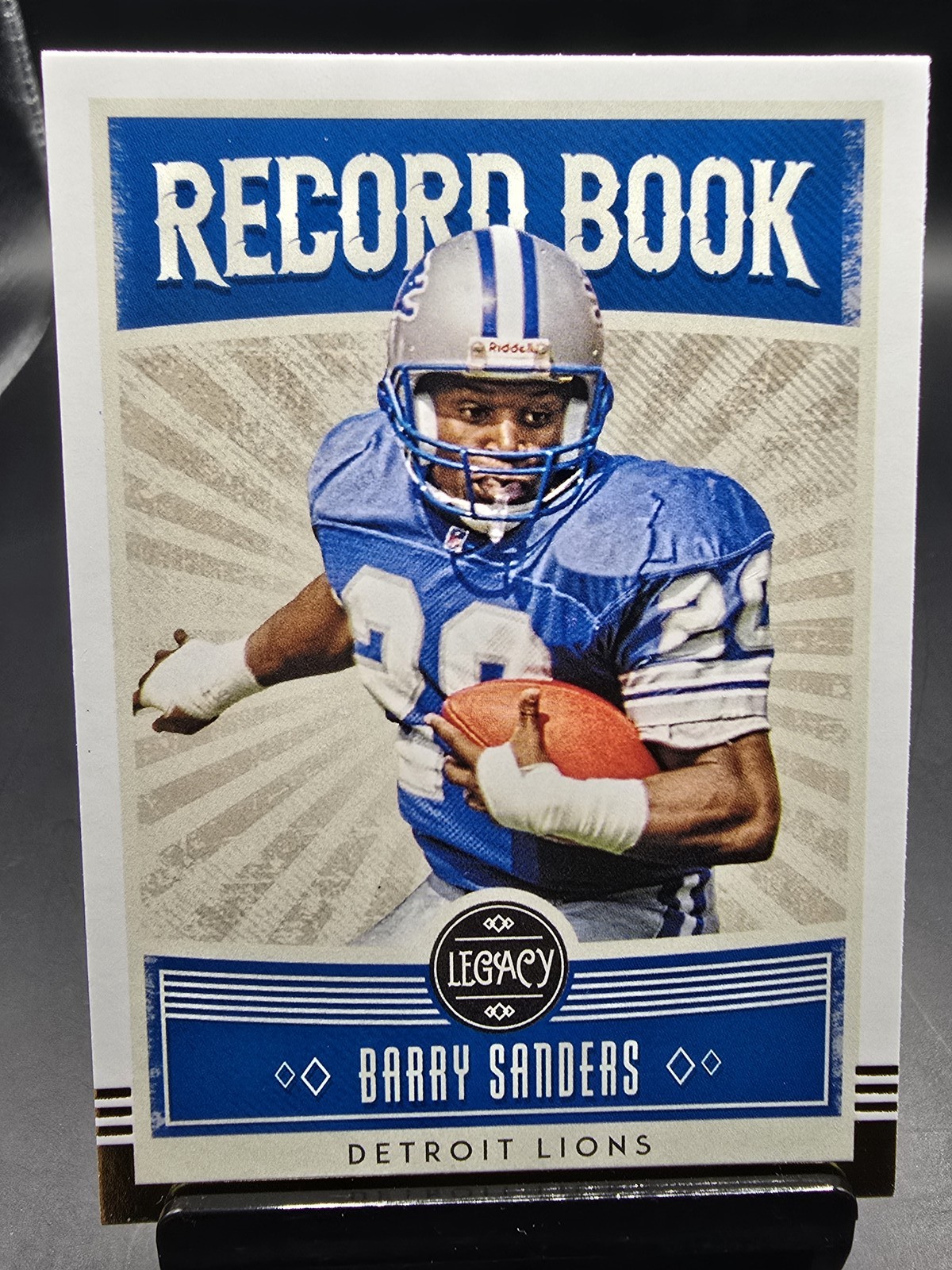 2020 Panini Legacy #RB-BS Barry Sanders Record Book