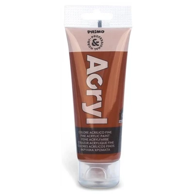 [420TA75730] Primo Tube Soft Plastique 75ml Peinture Acrylique Fine Sienne Br... - Photo 1/2