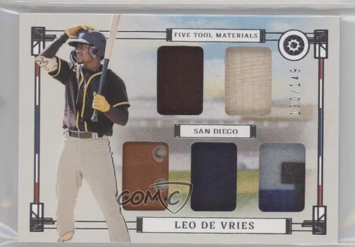 2024 Panini Boys of Summer Five Tool Player Materials /149 Leo De Vries #FT-LDV - Picture 1 of 5