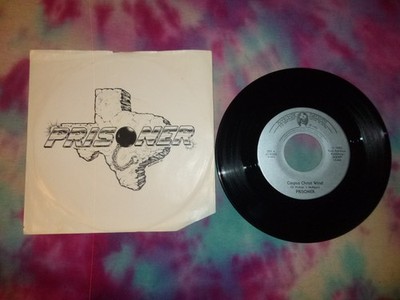 PRISONER Corpus Christi Wwind 45 & Picture Sleeve 1983 Private Southern Rock