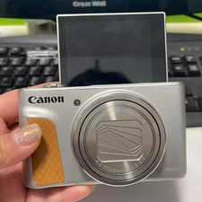 Canon PowerShot SX740 HS 20.3MP 4K Digital Camera 40x Optical Zoom - Silver