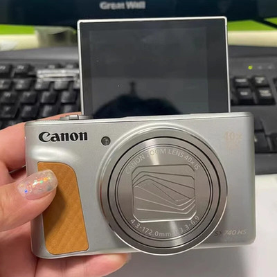 Canon PowerShot SX740 HS 20.3MP 4K Digital Camera 40x Optical Zoom - Silver