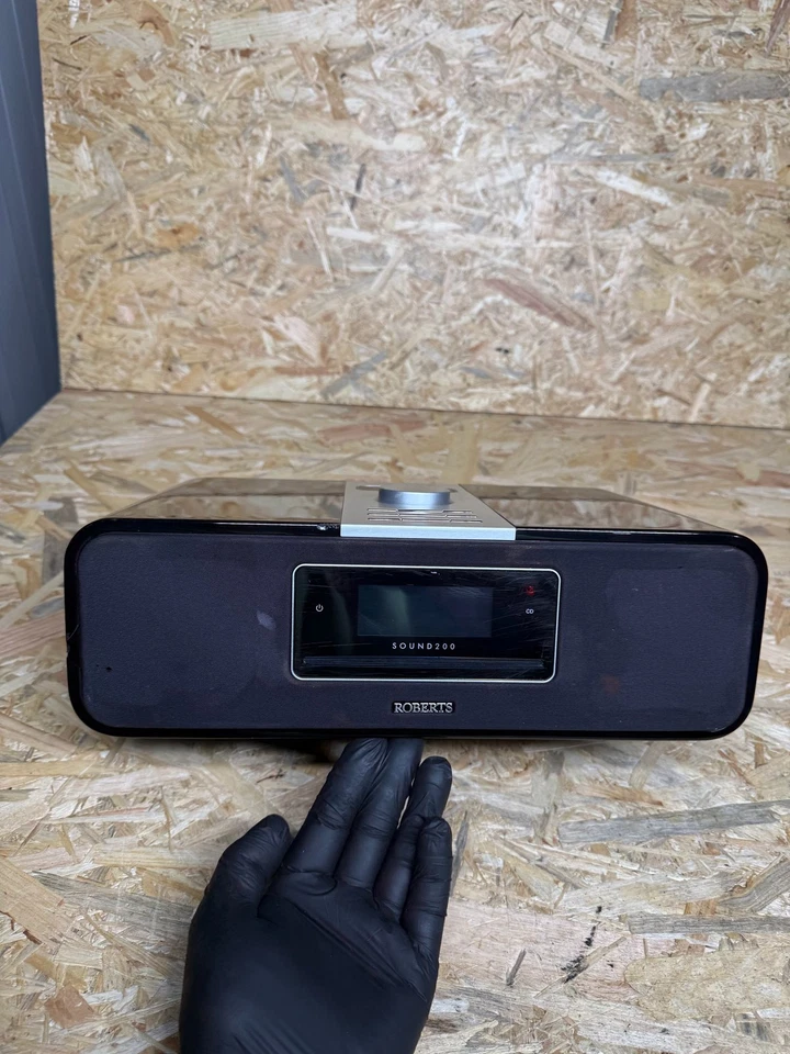 Roberts Sound 200 Digitalradio Tragbares DAB Radio Stereo Schwarz CD Player - Bild 2 von 4