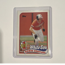 Topps 1989 Robin Ventura #764 White Sox #1 Draft Pick Rookie Baseball Card. rookie card picture