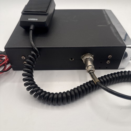 VINTAGE UNIDEN PC66XL 40-CHANNEL CB RADIO W/MIC PROFESSIONALLY TESTED - Picture 7 of 8