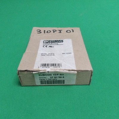 Phoenix Contact SUBCON 15/F-SH SUBCON15FSH OPEN BOX Bestell-Nr: 27 61 59 6