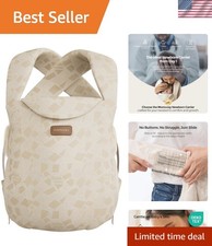 WeeSnug Baby Carrier - Adjustable Cross-Back Support for Newborns up to 25 lbs