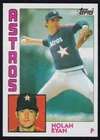 1984 Topps #470 Nolan Ryan NM baseball card HOF
