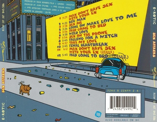 E-Rotic - Sex Affairs - Blow Up 724382249924, Intercord INT 845.586 - CD-Album - Bild 3 von 3