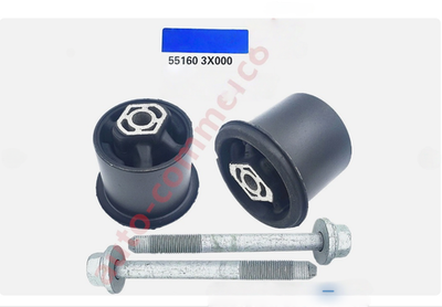 メンテナンス HONU BELU 2X Rear Suspension Bushing Bolt FOR Hyundai Elantra Veloster Forte