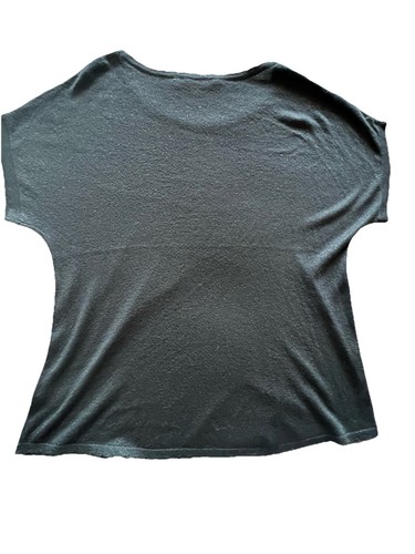 Soft surroundings black 1X Top - Picture 2 of 9
